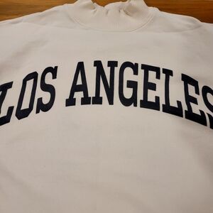 American Eagle Outfitters Cream Hoodie